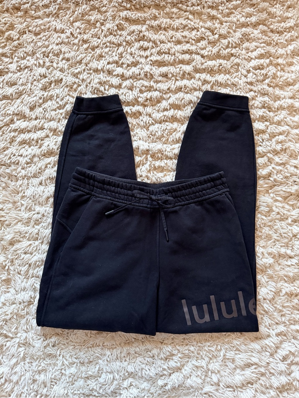 Black Loungeful High-Rise Jogger Graphic Lululemon